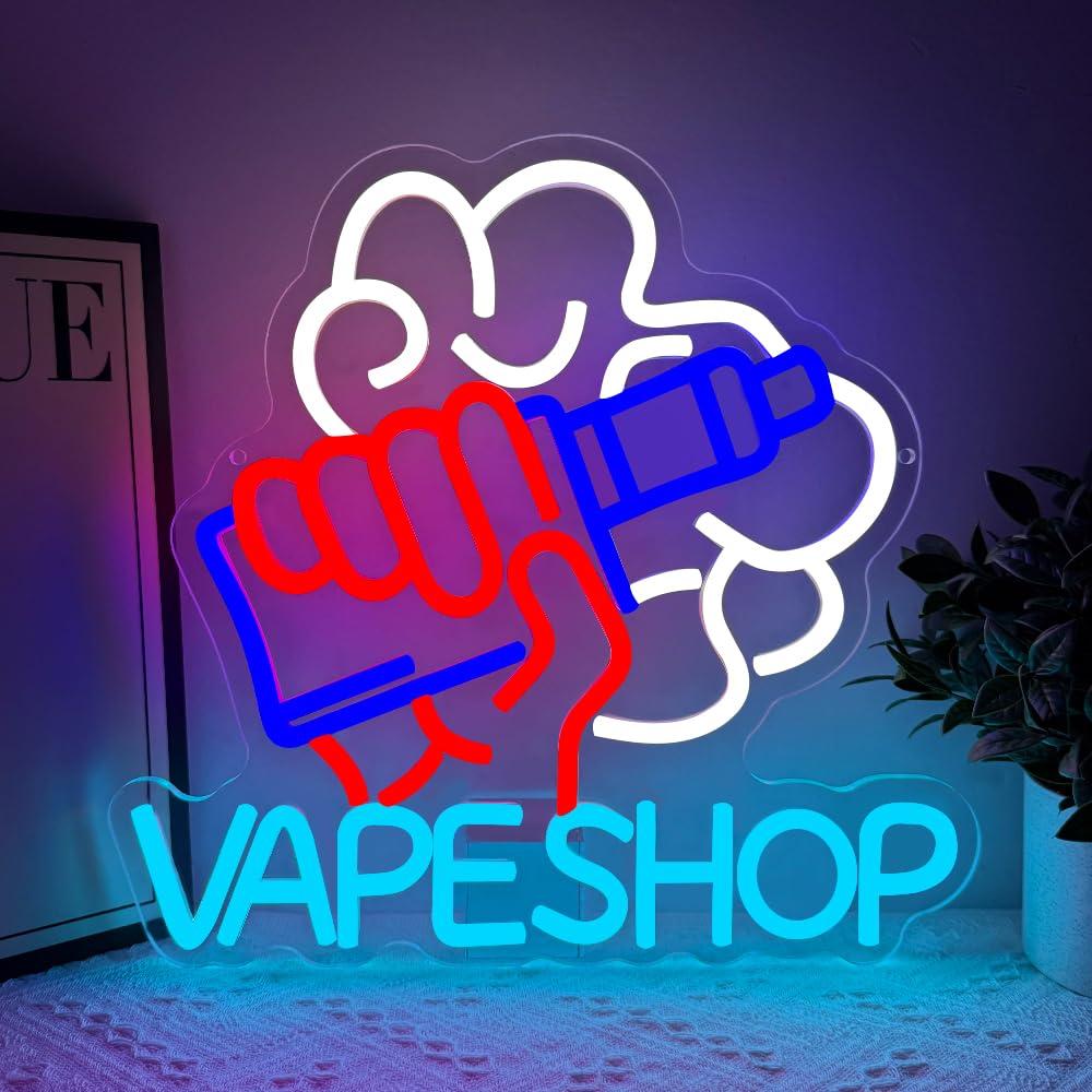 Vape Shop Neon Sign Electronic - Vaping Store recension och pris
